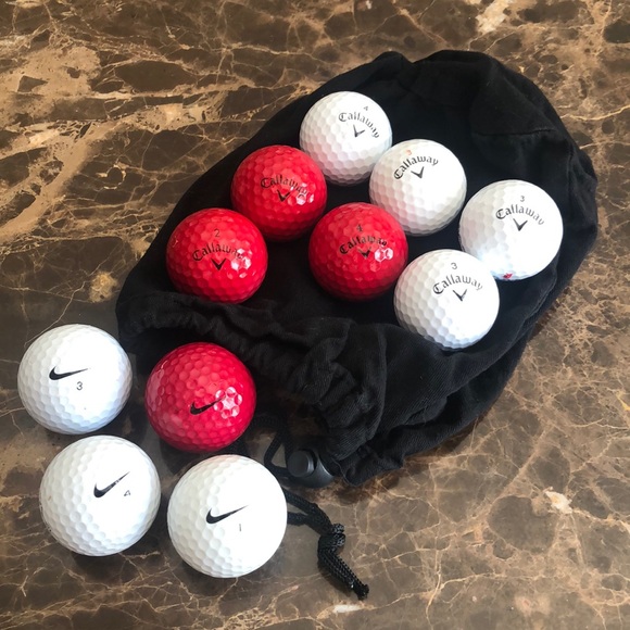 used nike golf balls